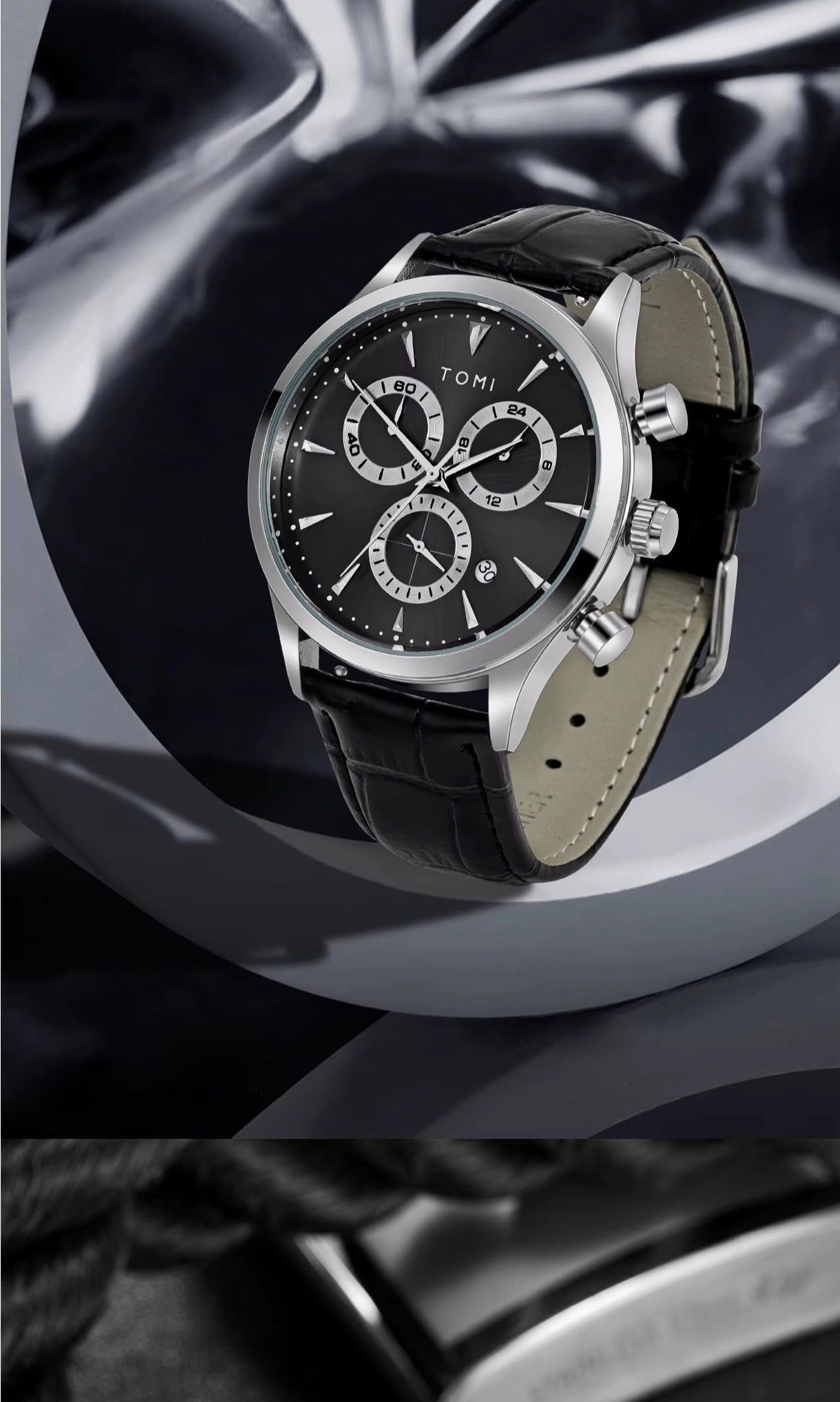 Montre Homme TOMI – Coffret Élégance