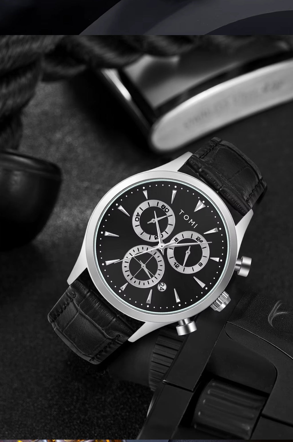 Montre Homme TOMI – Coffret Élégance