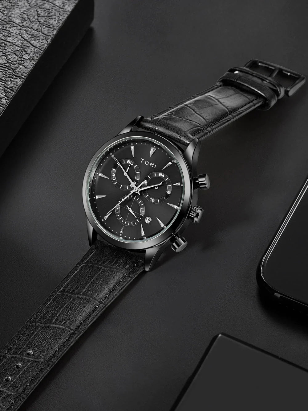 Montre Homme TOMI – Coffret Élégance